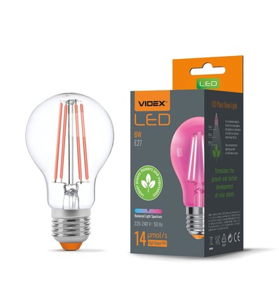 8W E27 groeilamp - A60, Fito, 230V