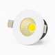 2W Ø3,8cm Focu38 meubelspot inbouw RA92 - 12V DC, Zaaggat: Ø3,5 cm, Afmetingen: Ø3,8 cm, Mat wit