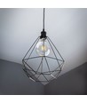 E27 7W dimbare LED lamp - G95, 806lm, 4000K, 360 graden, filament glas