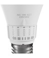 E27 10W LED lamp met CCT - 1100lm, 5 lichtkleuren, A65, 270° graden