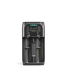 Universele batterijlader met LCD display - 2 kanalen, USB-C, Ni-Mh/Li-Ion/LiFePO4, powerbank functie