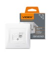 BINERA CAT6 enkelvoudige computeraansluiting - Wit, RJ45, inbouw, IP20