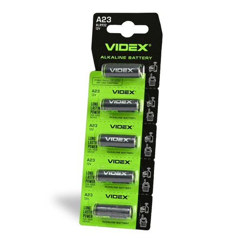 5 stuks A23/E23A - Alkaline batterij