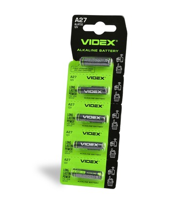 5 stuks A27 alkaline batterijen