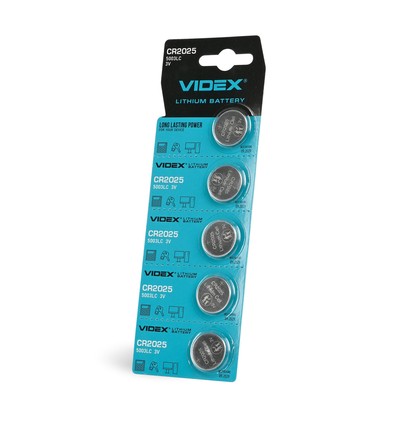 5 stuks CR2025 - Lithium batterij