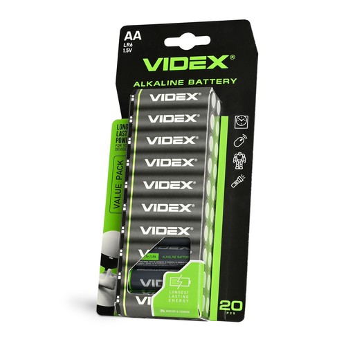 20 stuks LR6/AA - Alkaline batterij