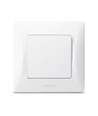 1-kanaals schakelaar - 86x86mm, IP20, wit
