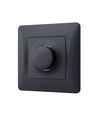 600W LED dimmer voor Europese inbouwdoos - 15-600W, Zwart