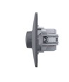 600W LED dimmer voor Europese inbouwdoos - 15-600W, Zwart