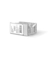 BINERA opbouwdoos voor stopcontact/schakelaar - Wit, IP20, 93x86x45mm, opbouw