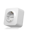 Schuko-wandcontactdoos - opbouw, enkel, IP20, wit