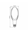 E27 50W LED lamp - 5400lm, A108, 4000K, 330 graden, industriële lamp