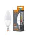 E14 7W LED kaarslamp - C37, 700lm, 4000K, vervangt 50W