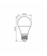E27 10W LED lamp - A60, 960lm, 6000K, koud wit, vervangt 70W
