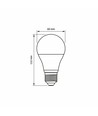 E27 10W LED lamp - A60, 960lm, 4000K, flicker free, vervangt 70W
