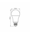E27 15W LED lamp - A65, 1520lm, 3000K, flicker free