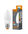 E27 7W LED kaarslamp - C37, RA90, 4000K, vervangt 50W