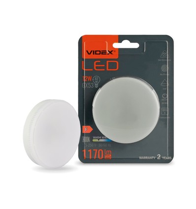 GX53 12W LED-lamp - Warm wit