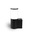 GU10 wandlamp voor gevel - Zwart, IP54 buiten, aluminium, zonder lichtbron