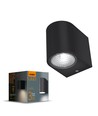 3W gevelwandlamp - Zwart, 180lm, 2700K, IP54 buiten, aluminium