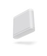 6W wandlamp met up/down light - IP54 buiten, 2700K, 180°, zwart, incl. lichtbron