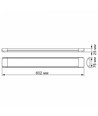 60cm 18W compleet LED armatuur - 2250lm, IP20, 4000K, IK08