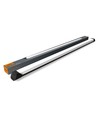 120cm 72W LED-armatuur - 5000K, zwart, 8000 lumen