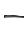 60cm 24W LED lichtlijn - 2400lm, 5000K, zwart, 5 jaar garantie, binnenshuis