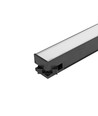 60cm 24W LED lichtlijn - 2400lm, 5000K, zwart, 5 jaar garantie, binnenshuis