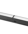 60cm 24W LED lichtlijn - 2400lm, 5000K, zwart, 5 jaar garantie, binnenshuis