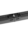 60cm 24W LED lichtlijn - 2400lm, 5000K, zwart, 5 jaar garantie, binnenshuis