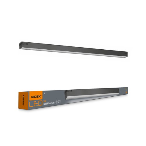 120cm 50W LED lichtlijn, zwart - 5000lm, IP20, koppelbaar, 5 jaar garantie