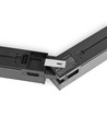 120cm 50W LED lichtlijn, zwart - 5000lm, IP20, koppelbaar, 5 jaar garantie