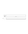 120cm 50W LED lichtlijn, zwart - 5000lm, IP20, koppelbaar, 5 jaar garantie