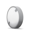 18W Inga LED bulkhead plafond/wandlamp - IP65, 1440lm, 5000K, Ø22cm, witte rand, buiten/vochtige ruimtes