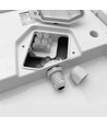15W LED plafond/wandlamp Bulkhead - IP65, 5000K, 19x19cm, witte rand, IK07, buiten/vochtige ruimtes