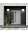 24W LED plafondlamp Bulkhead - IP65 waterdicht, 5000K, 120°, witte rand