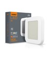 24W LED plafondlamp - IP65, 32x32cm, 5000K, bulkhead, buiten/vochtige ruimtes