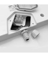 24W LED plafondlamp - IP65, 32x32cm, 5000K, bulkhead, buiten/vochtige ruimtes