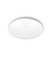 24W LED plafondlamp - Ø32,6cm, 4000K, IP44, flicker free, witte rand