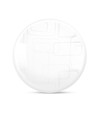 48W Mila LED plafondlamp - 4320lm, IP44, 4000K, 48x48cm, witte rand