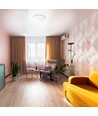 48W Mila LED plafondlamp - 4320lm, IP44, 4000K, 48x48cm, witte rand