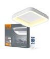 72W LED plafondlamp met afstandsbediening - Dimbaar, 2700-6000K, flicker free, witte rand