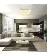 72W LED plafondlamp met afstandsbediening - Dimbaar, 2700-6000K, flicker free, witte rand
