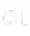 36W LED module - 4000K, 4350lm, IP20 binnen, 270x270mm