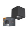 GU10 opbouwspot - Zwart, aluminium, IP20 binnen, zonder lichtbron