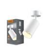 GU10 opbouwspot Grant - Wit, rond, kantelbaar, zonder lichtbron