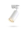 1-fase GU10 spanningsrailspot - Wit, zonder lichtbron, 1F2W