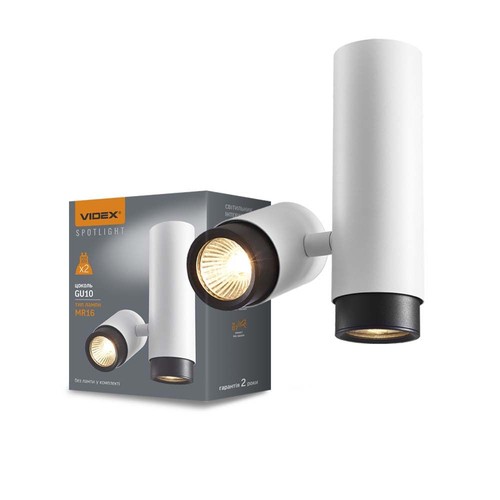Ariza plafondspot armatuur GU10 - wit, max 2x30W, 230V
