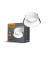 GU10 inbouwspot - Vierkant, wit, aluminium, IP20 binnen, zonder lichtbron